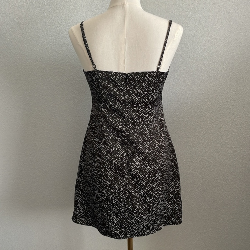 Urban Outfitters Cowl Neck Slip Mini Dress Size Medium - Picture 4 of 6